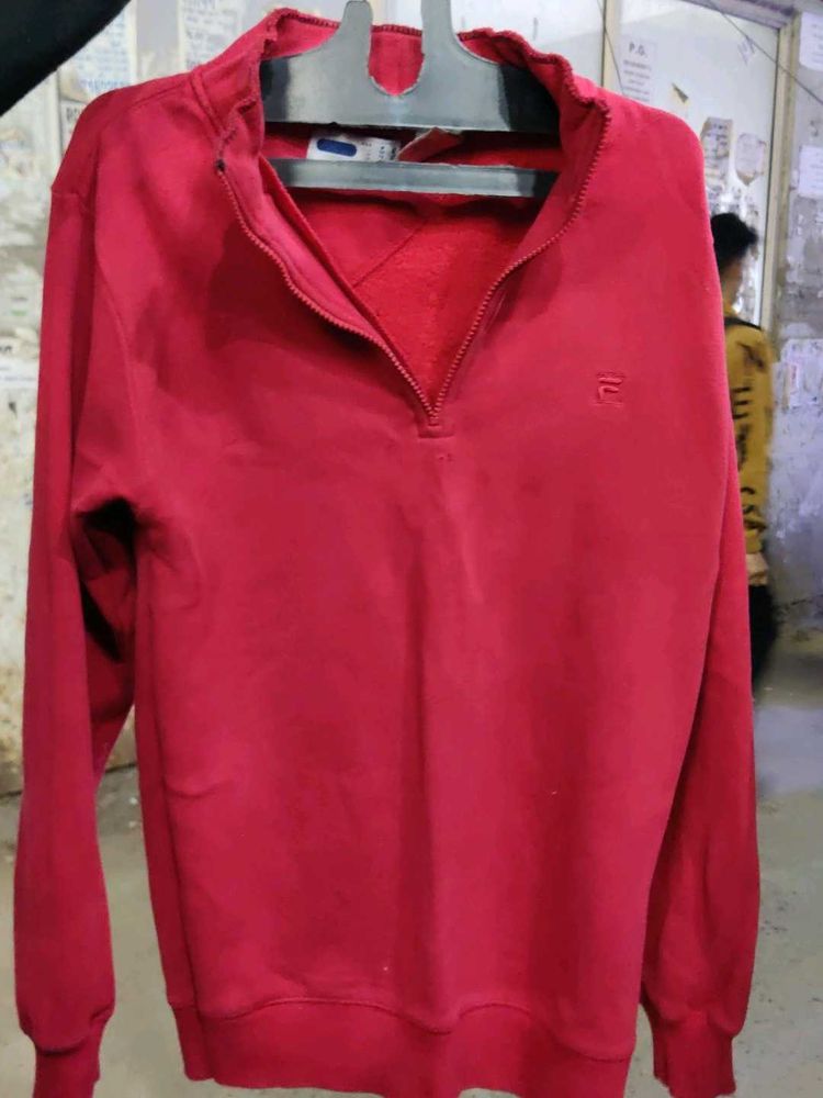 Red Pullover Sweater