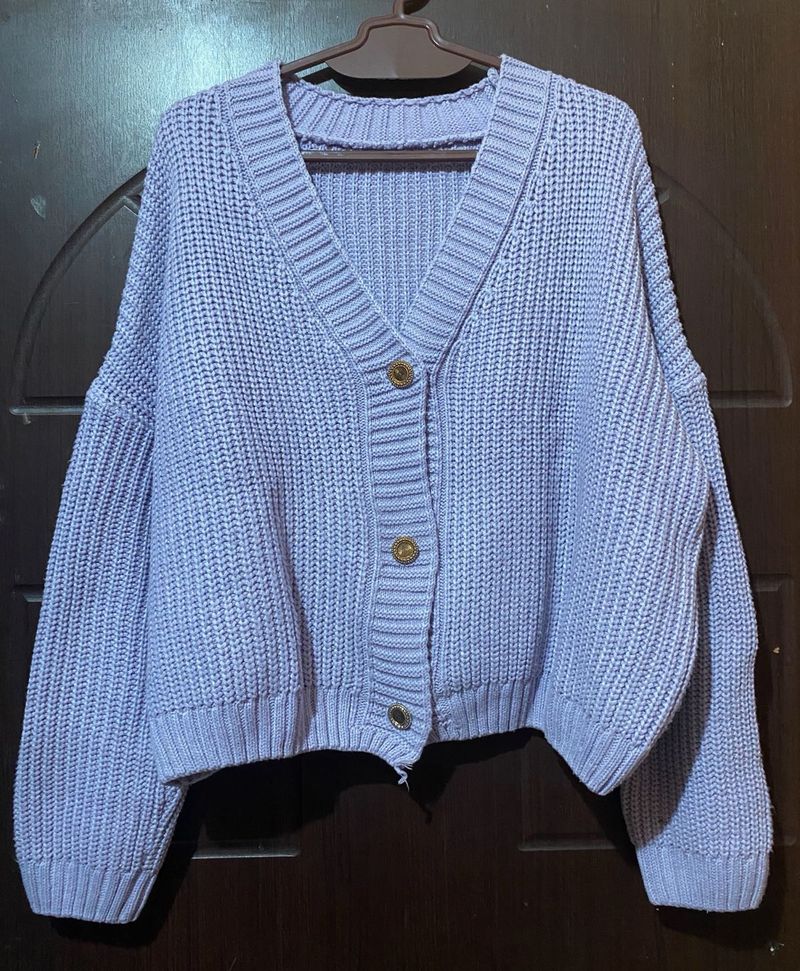 Lavender Cardigan/Sweater