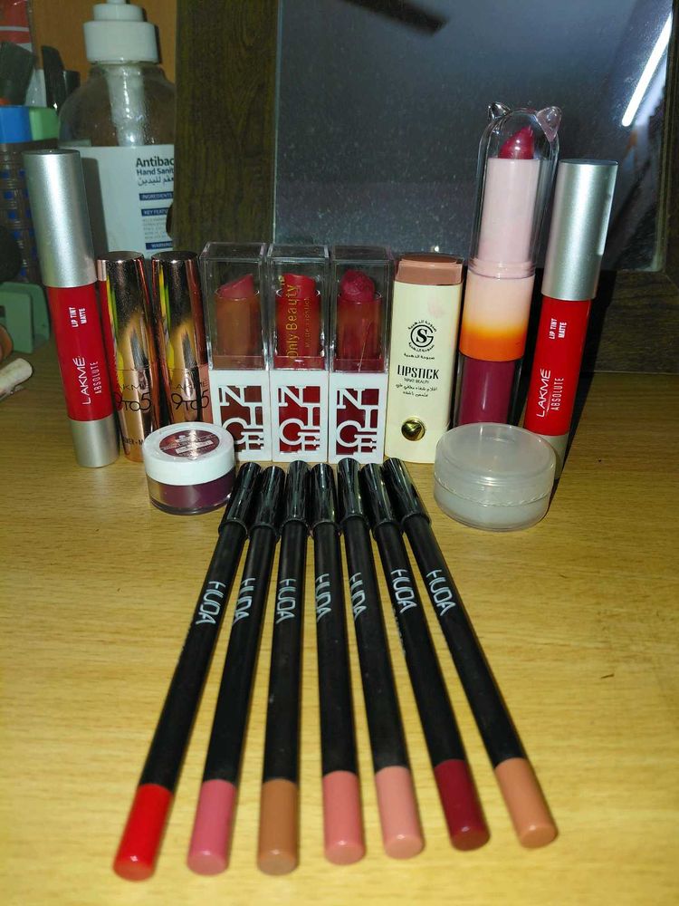 Used Lipstick, Lip Crayon &amp; Liner
