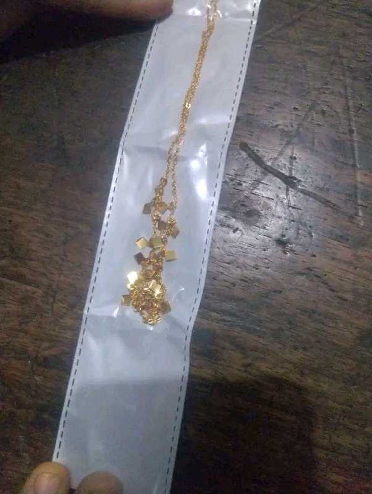 Gold Tone Fashion Necklace