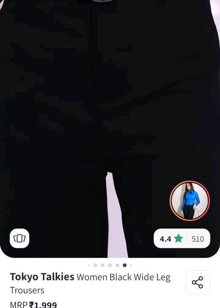 tokyo talkies wide leg pants