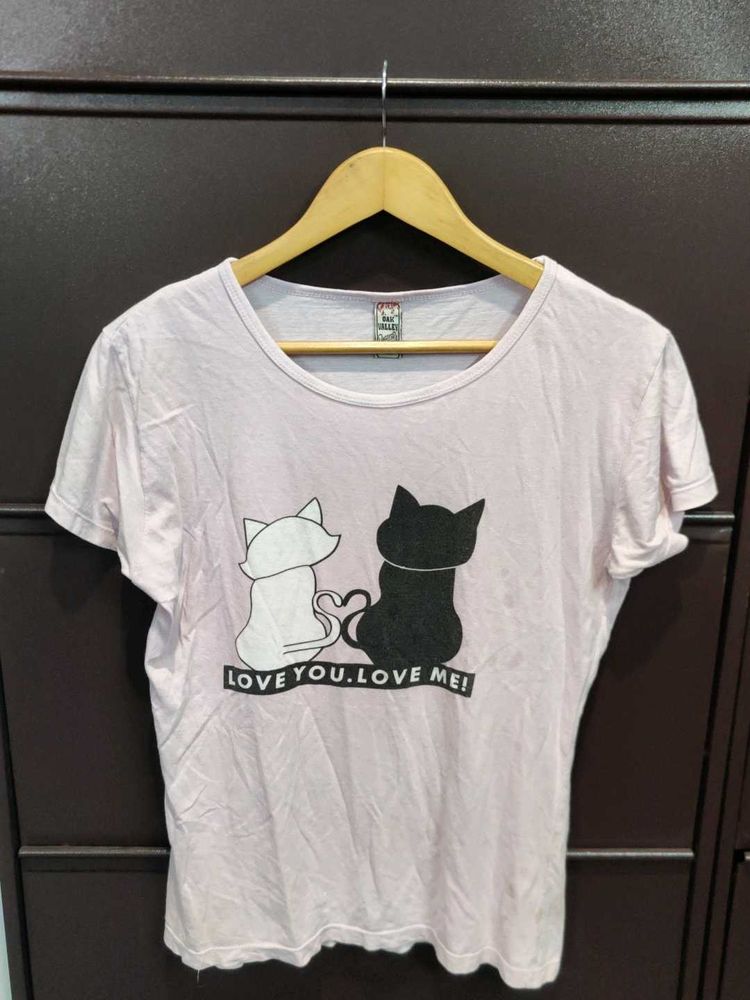 Cute Cat Graphic Tee