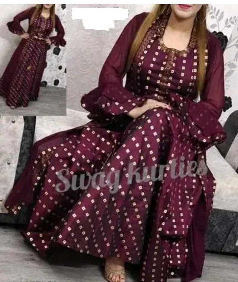 Top Skirt With Shrug And Dupatta