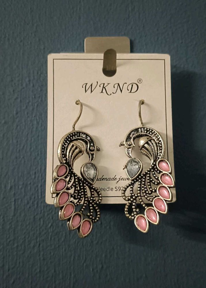 Peacock Earrings