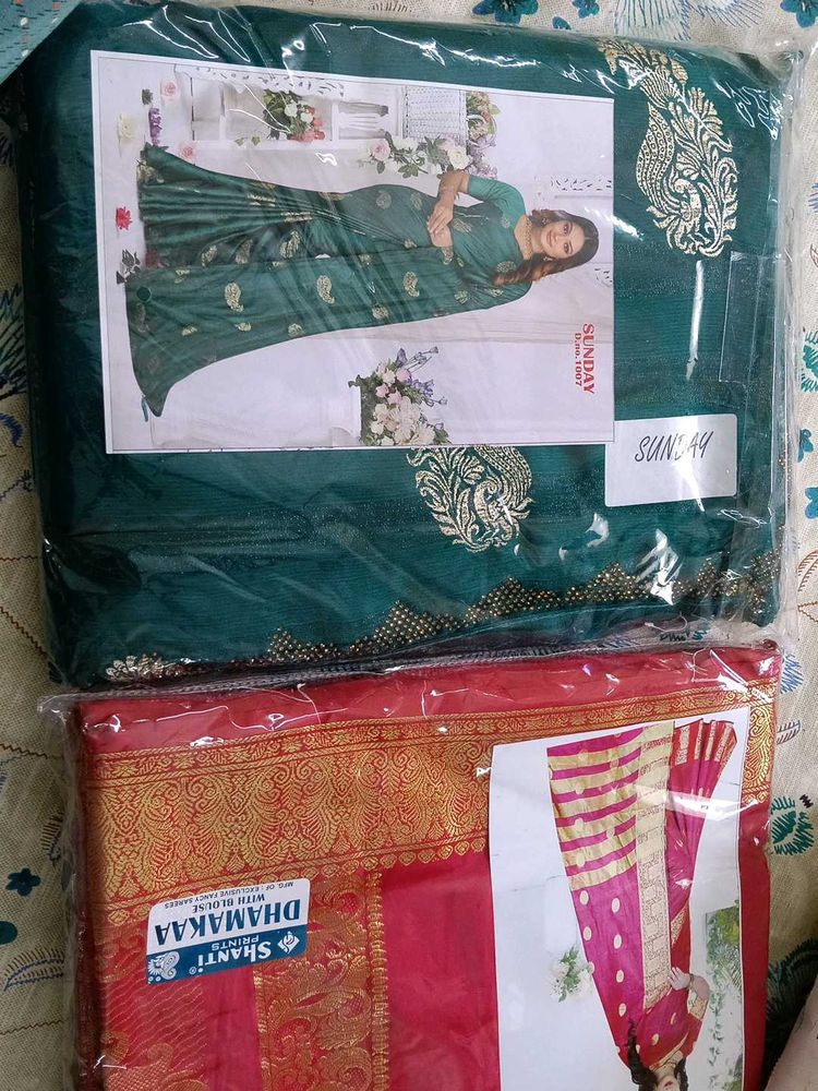 Combo Of Two New Sarees