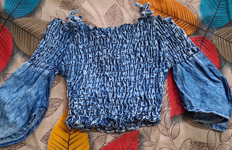 Denim Top