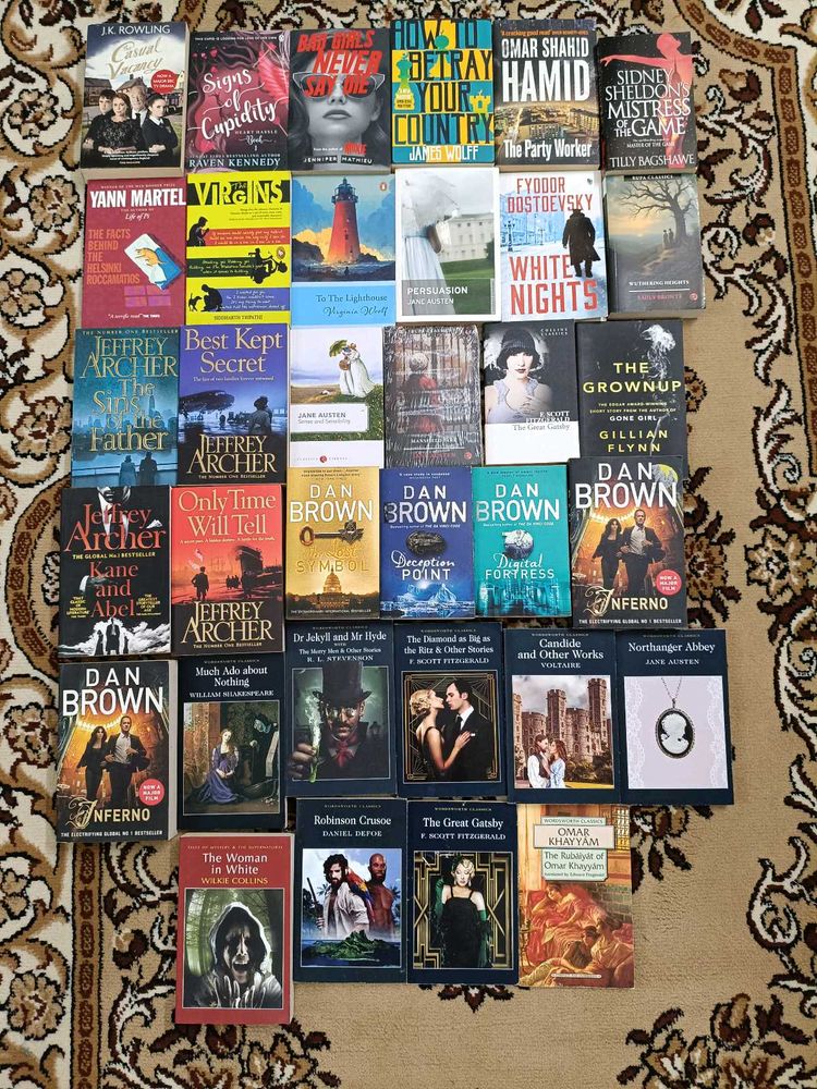 Mixed Lot of Books - Various Genres
