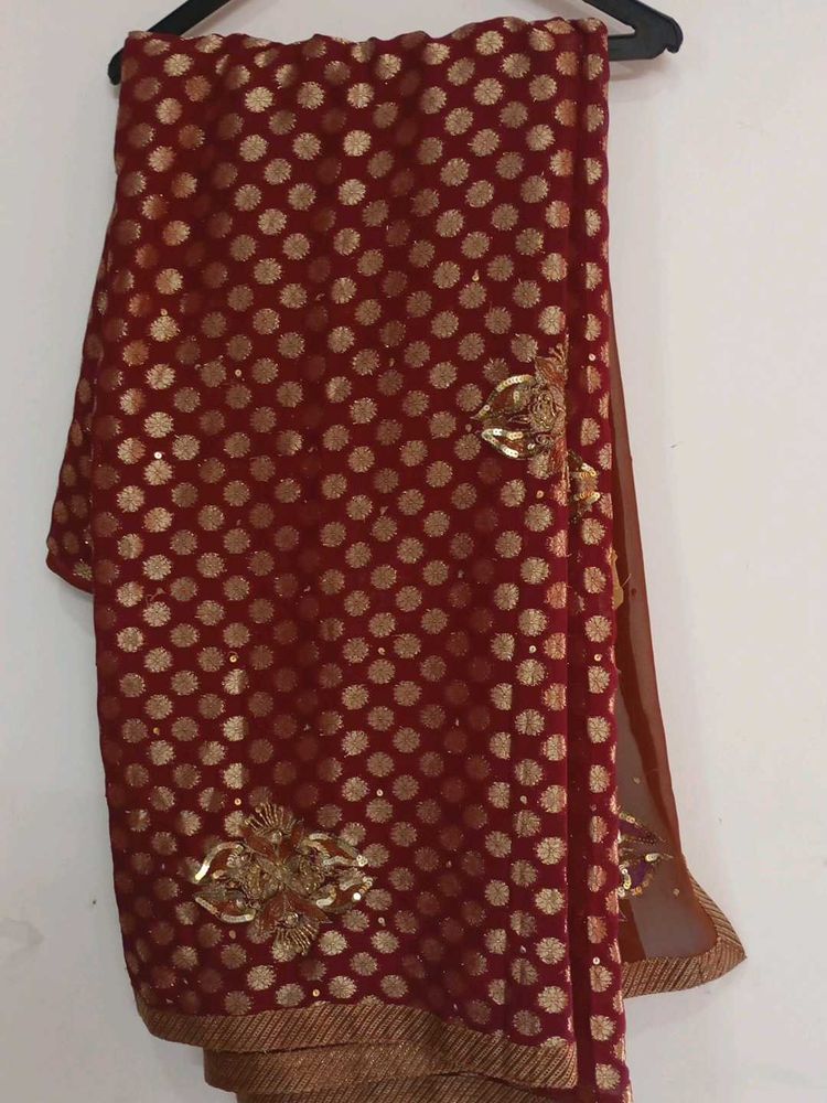 Half&amp;Half Designer Saree