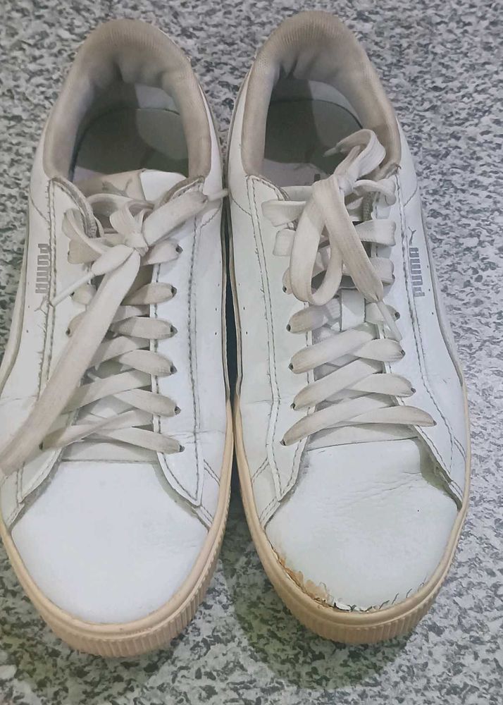 Puma White Sneakers