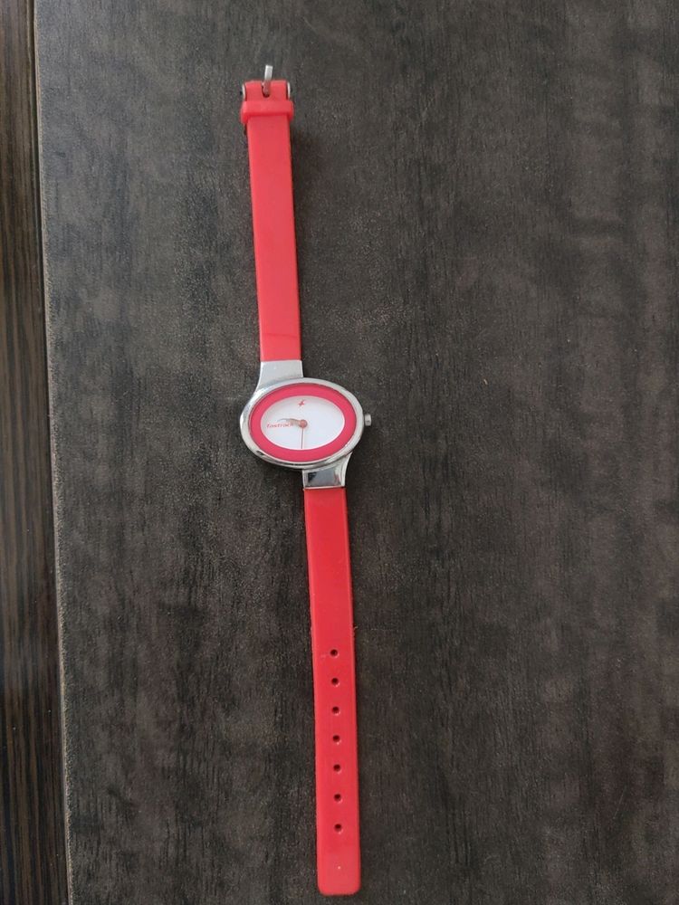 Red Fast-track Watch