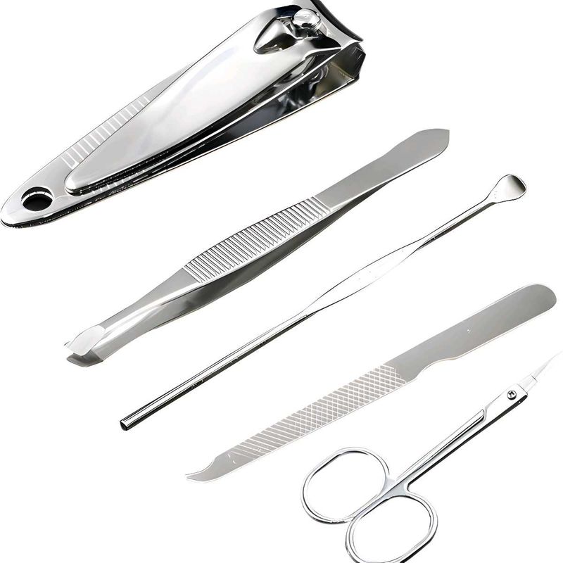 6-in-1 Stainless Steel Manicure &amp; Pedicure