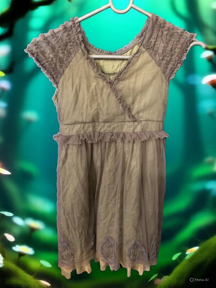 Olive Frock (6-10 Yrs)