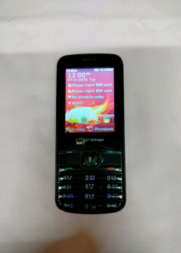 Micromax x272 Dual Sim Keypad Mobile Phone