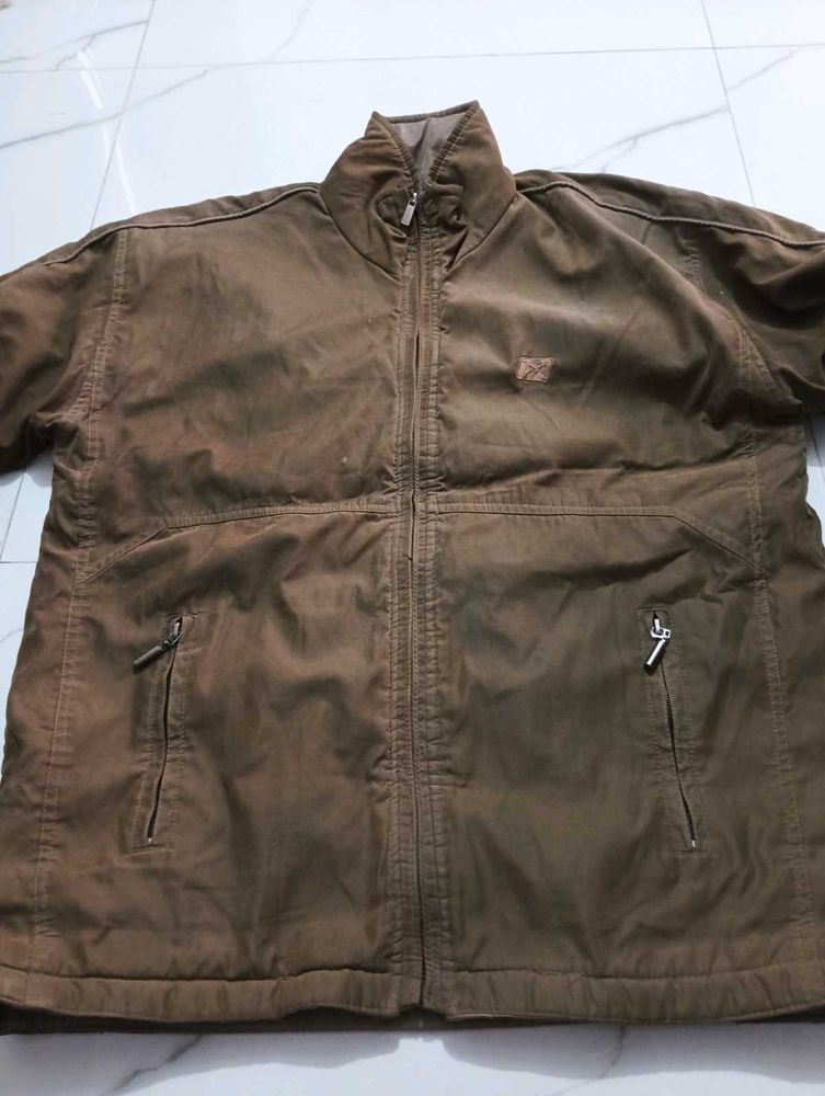 Two in one Brown Casual Jacket