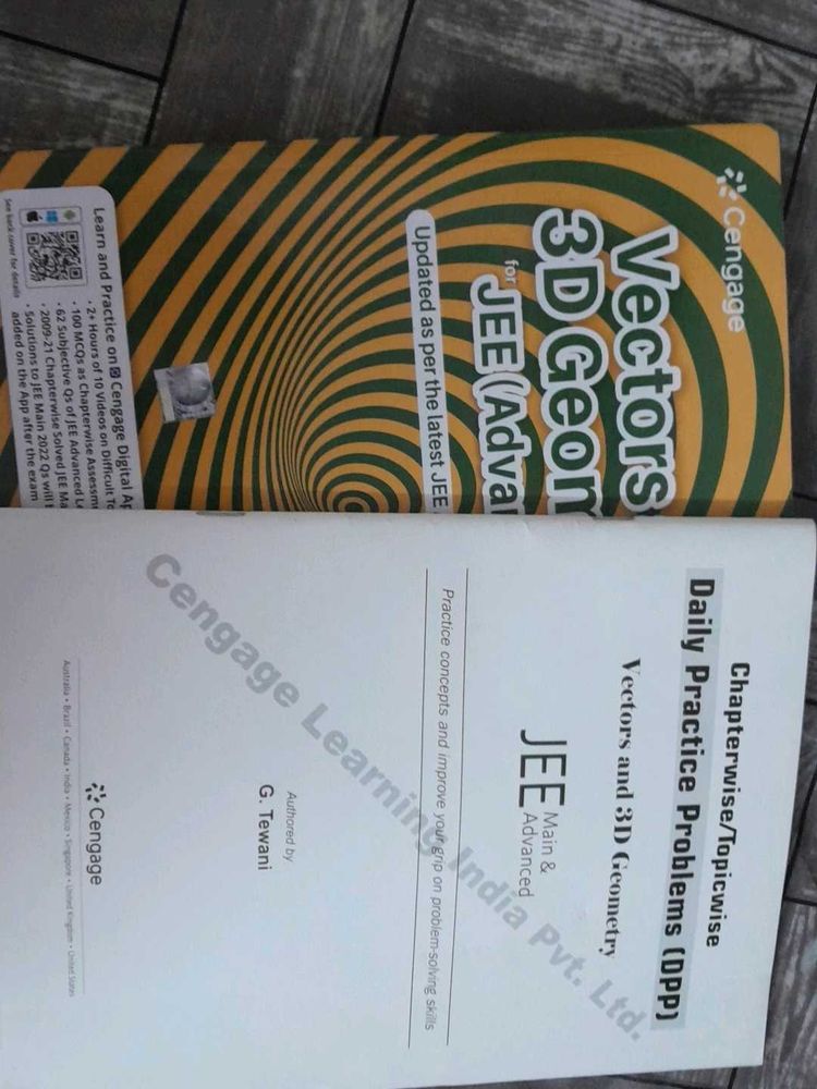 JEE Advanced Vectors &amp; 3D Geometry