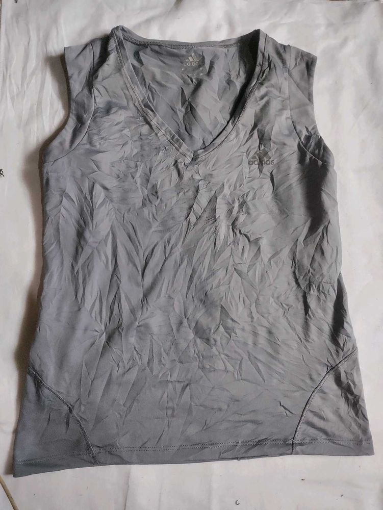 Gray Adidas Tank Top