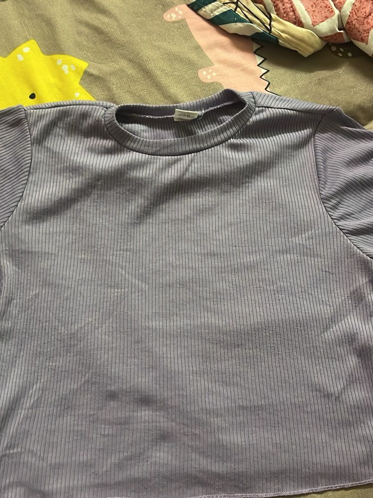 Ribbed Crop Top
