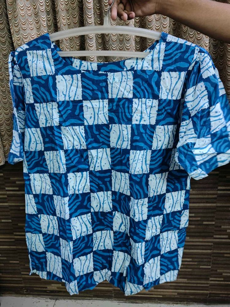 Blue Top | Casual Wear | New