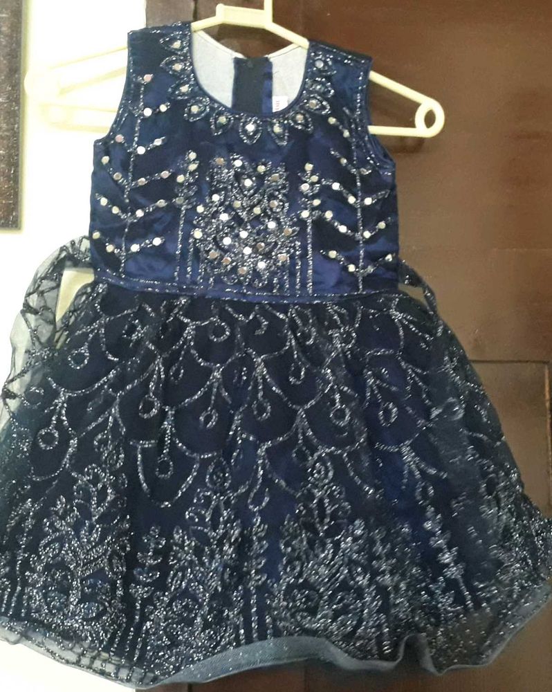 Cute Blue Party Dress