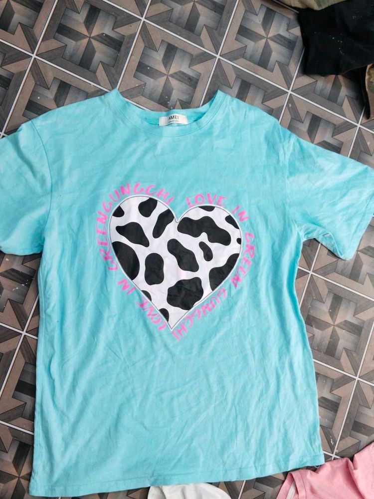 Cute Cow Print Tee