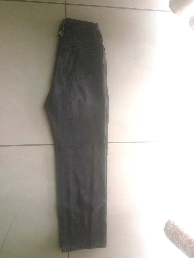 Black Grey Stright Jeans 👖