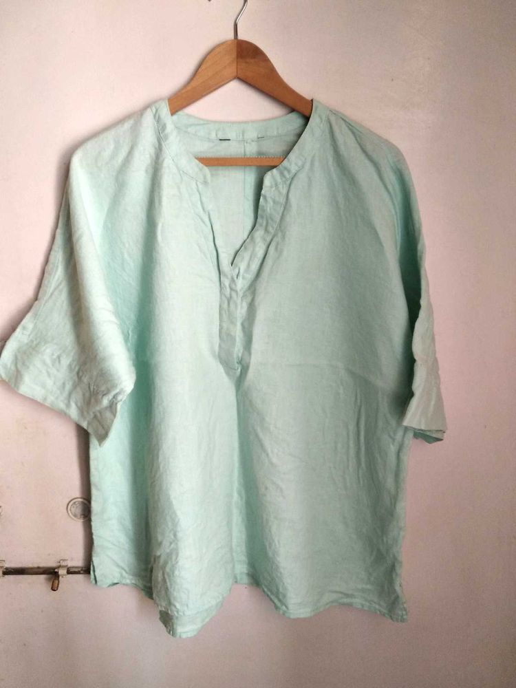 Beautiful Over Size Linen Top