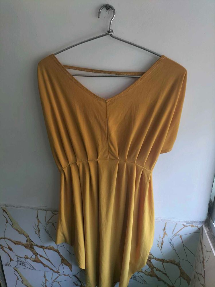 🌼 Beautiful Mustard Colour Dress🌼