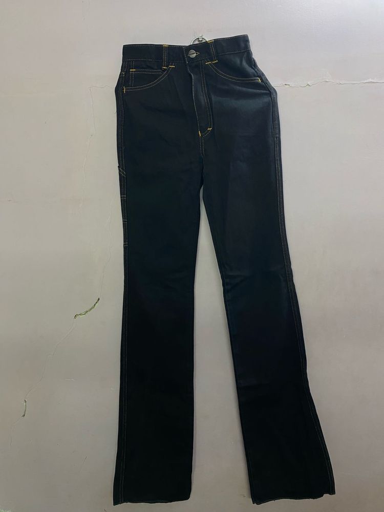Black Flared Jeans