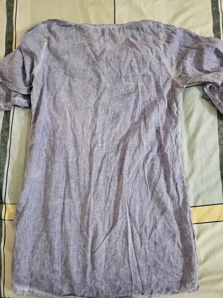 Lavender Tunic Top