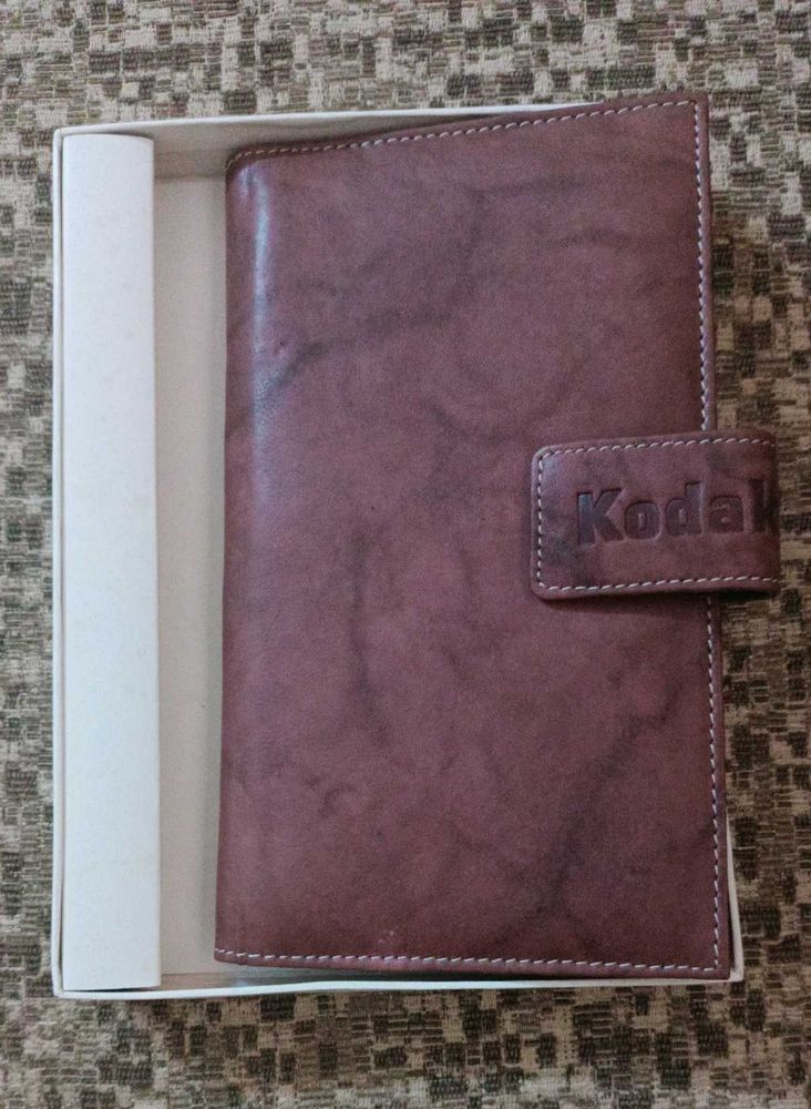 Kodak Brown Leather Case