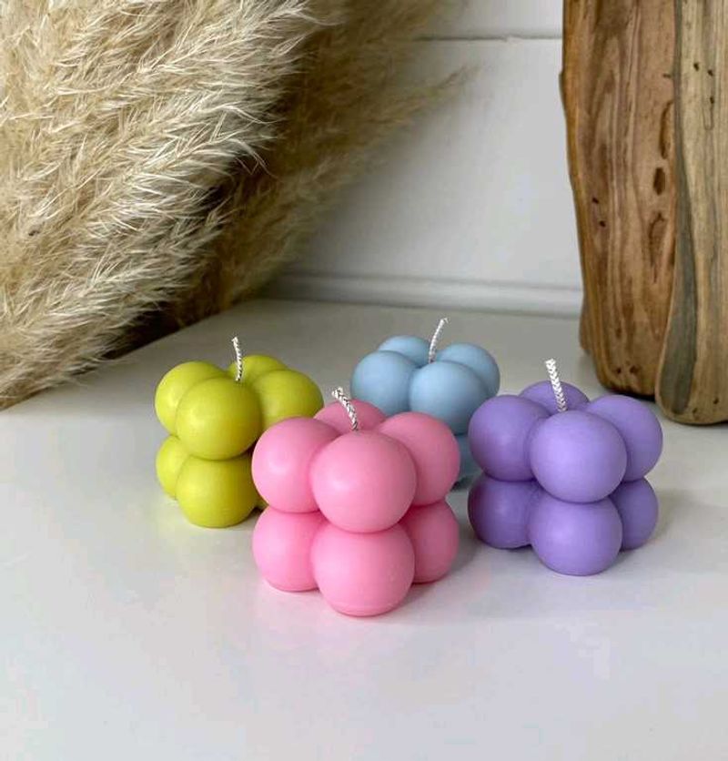 Bubble Candles - Set of 4