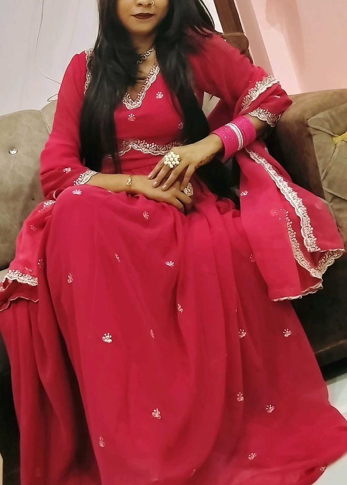 Elegant Pink Kurta Set