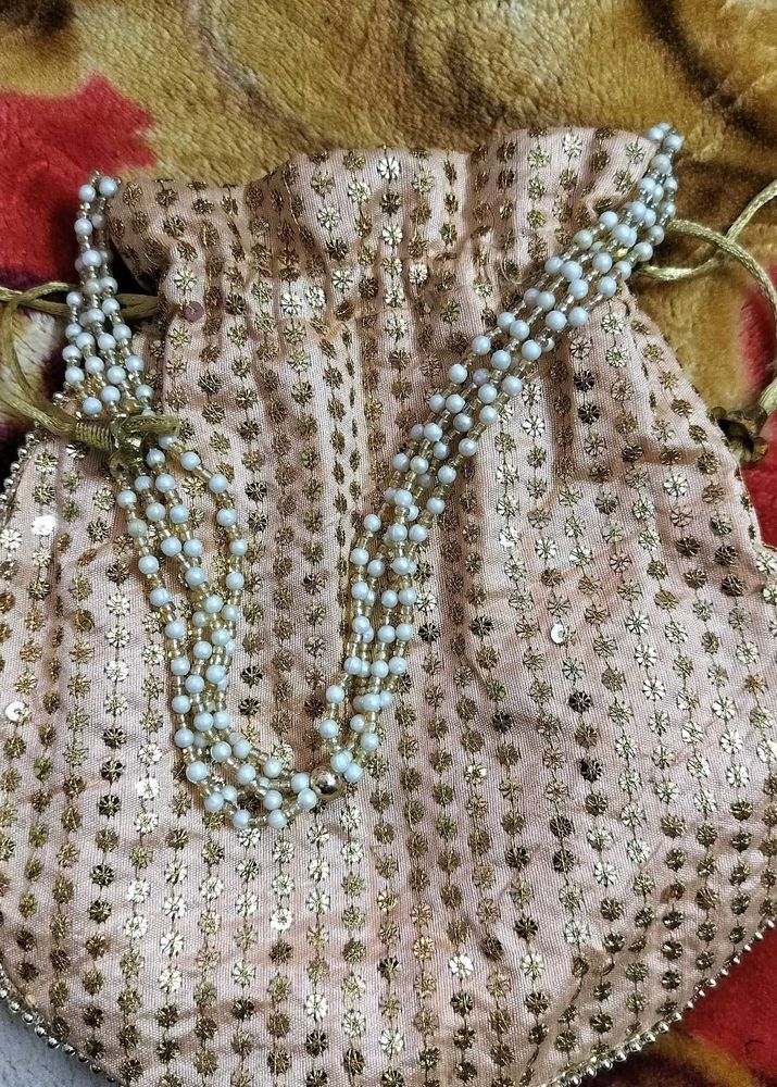 Beaded Potli Bag