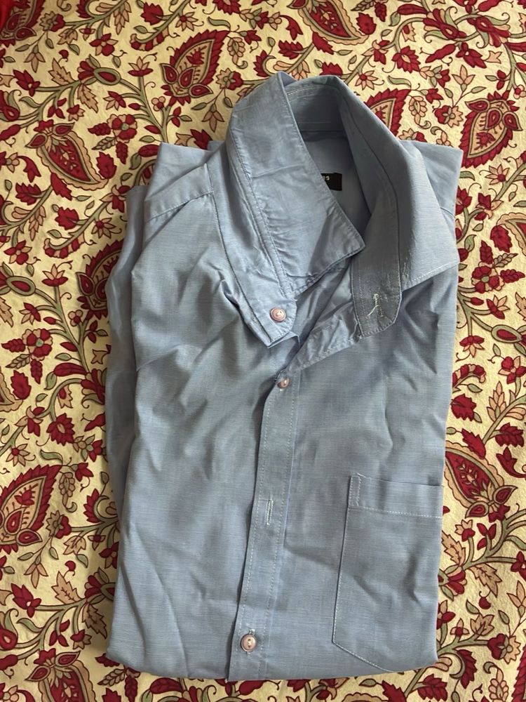 Blue Casual Shirt