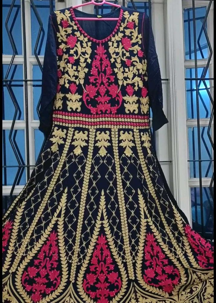 Navy Blue Gown