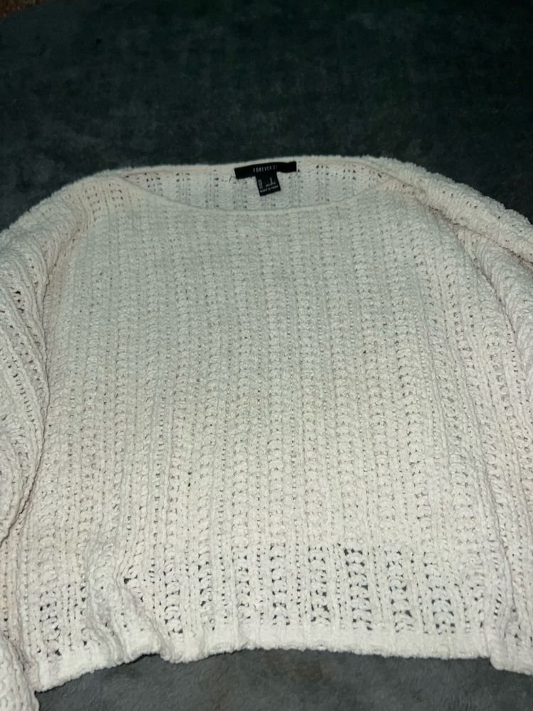 Oversized Woollen Forever 21 Sweater