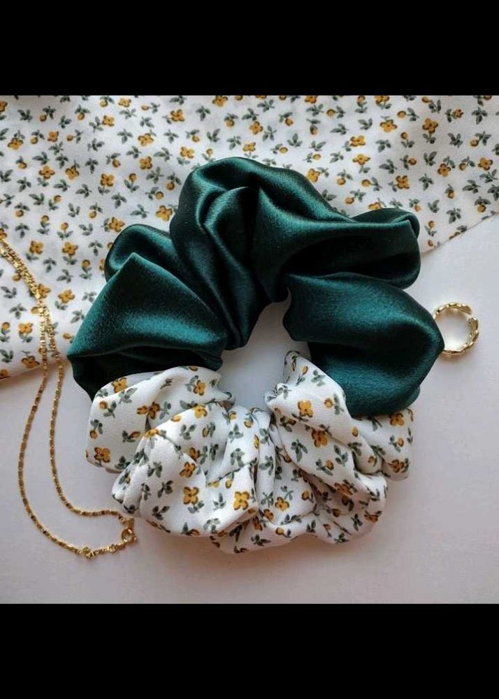 Floral Scrunchie