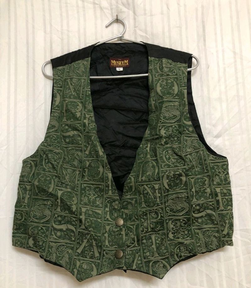 Museum Green Waistcoat
