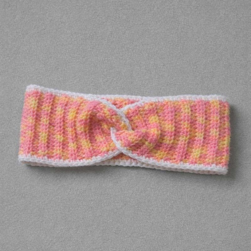 Knitted Twist Headband