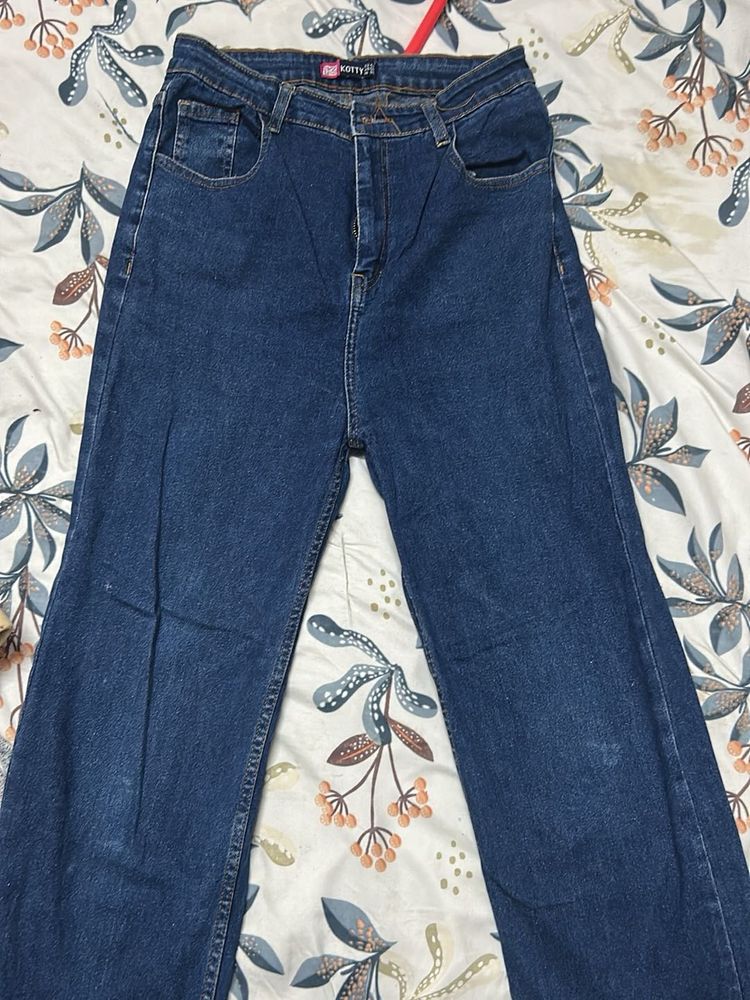 Dark Wash Denim Jeans