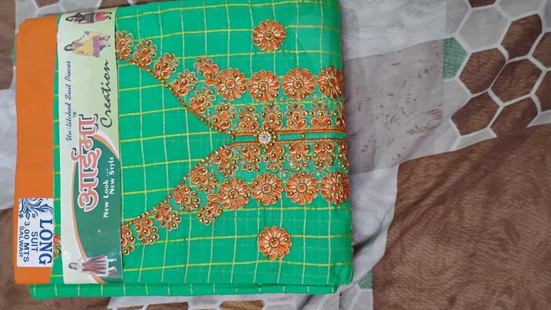 Unstitched Salwar Suit Material