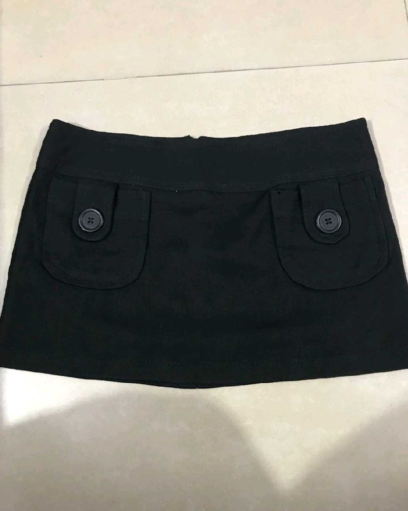 Black  Mini Skirt