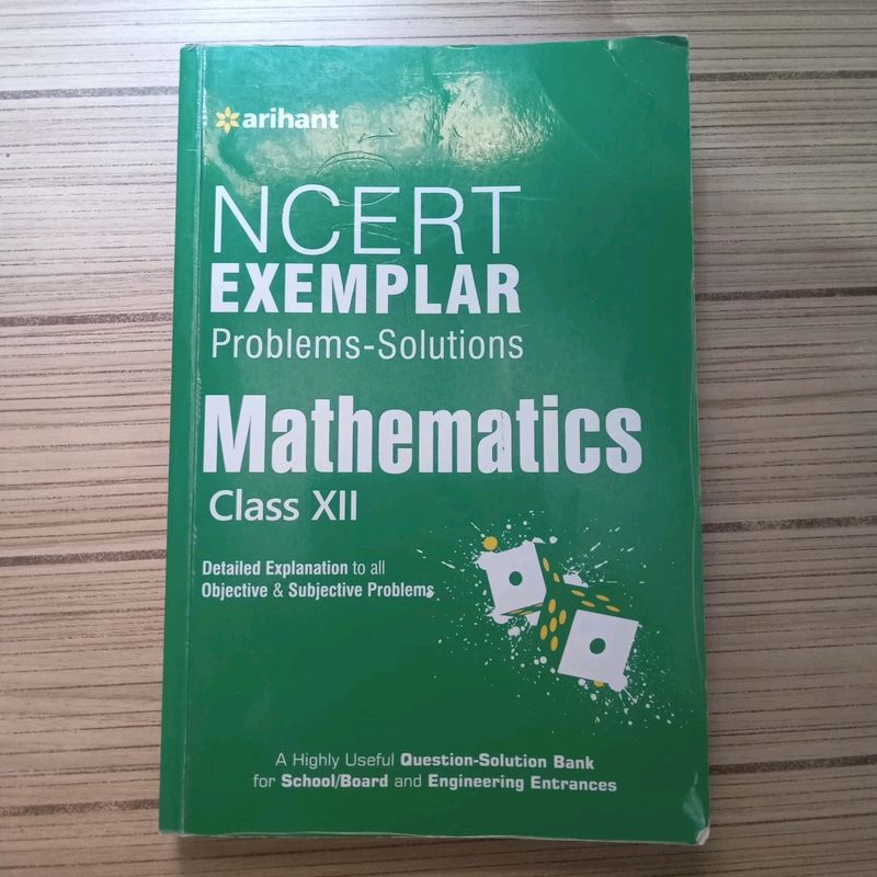Class 12th Math Ncert Examplar With Solutions