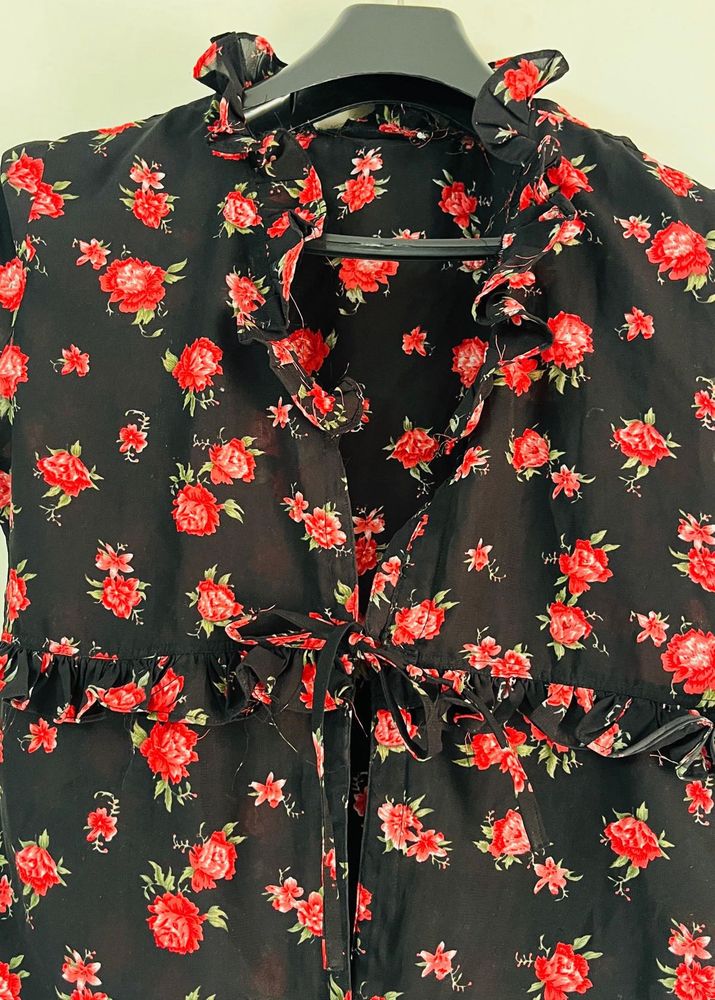 imported floral top