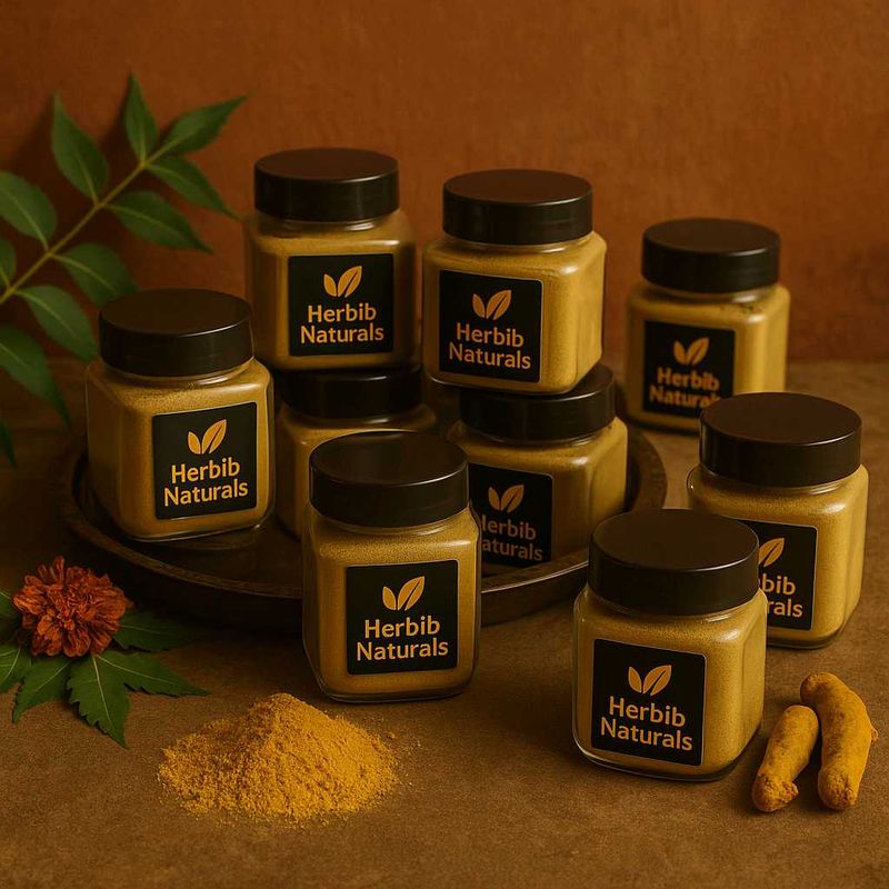 Herbib Naturals Bath And Face Pack Powder