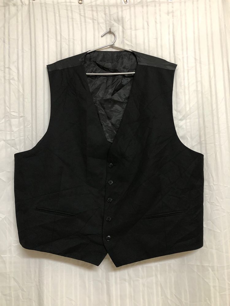 Black Formal Waistcoat