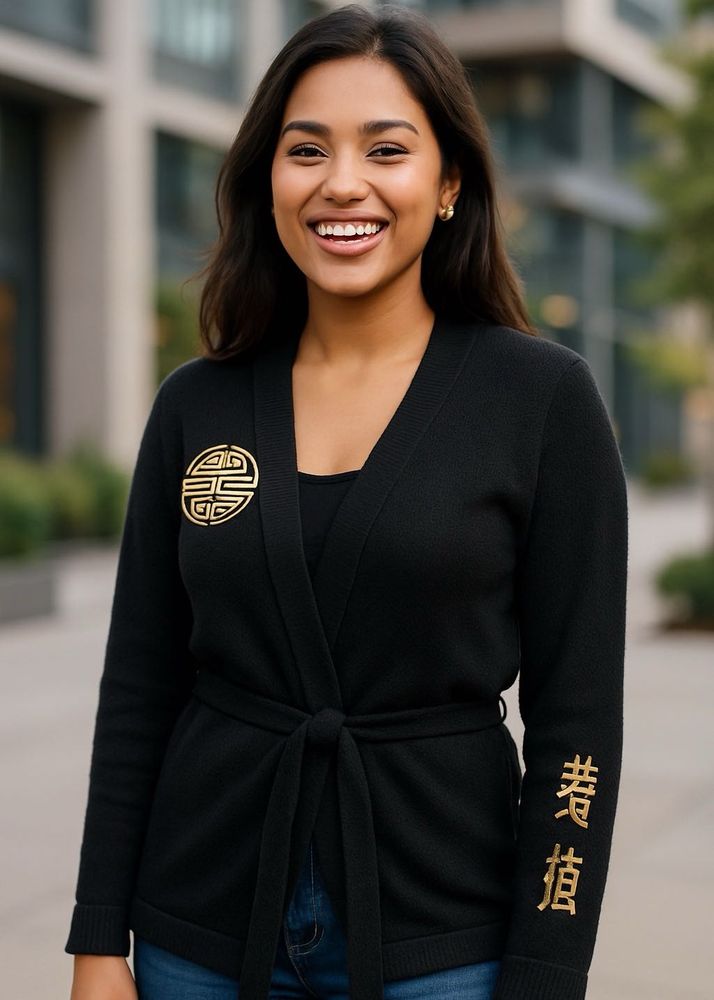 🔥Own This Stunning Black &amp; Gold Pullover🔥