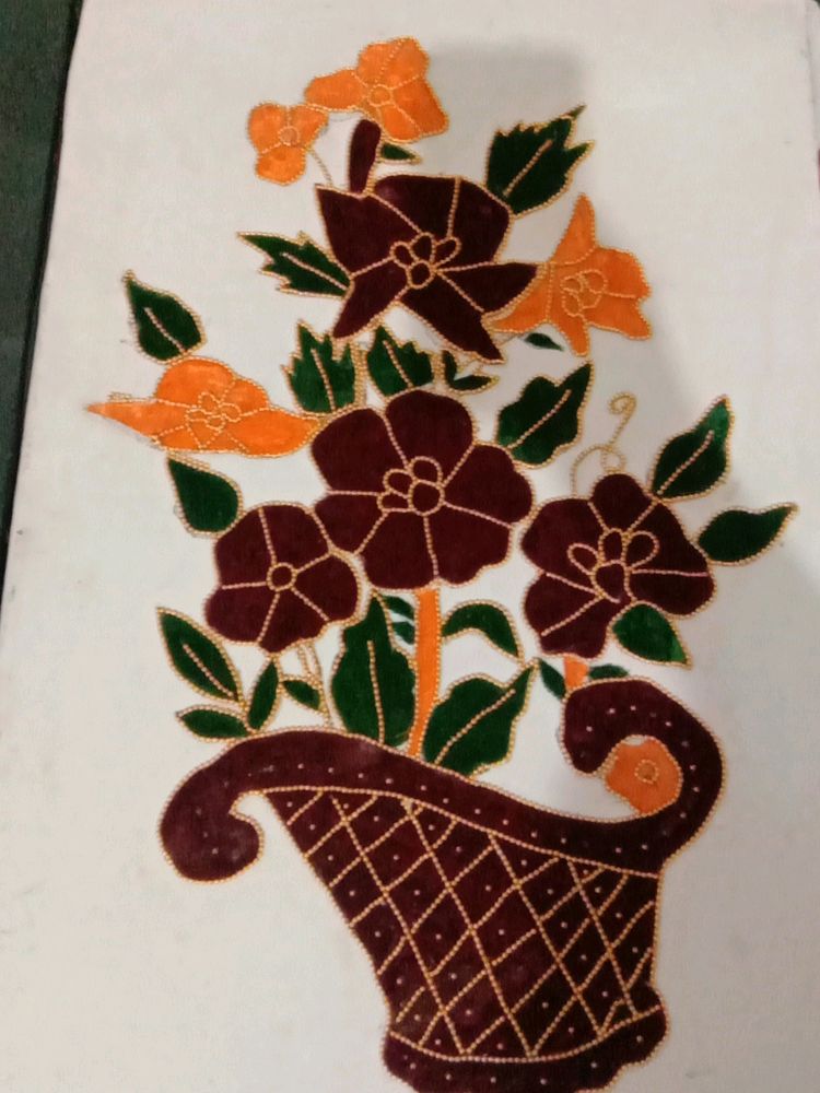 HAND MADE SCENERY Made With Cloth And Chain . ( FULLY HAND MADE )