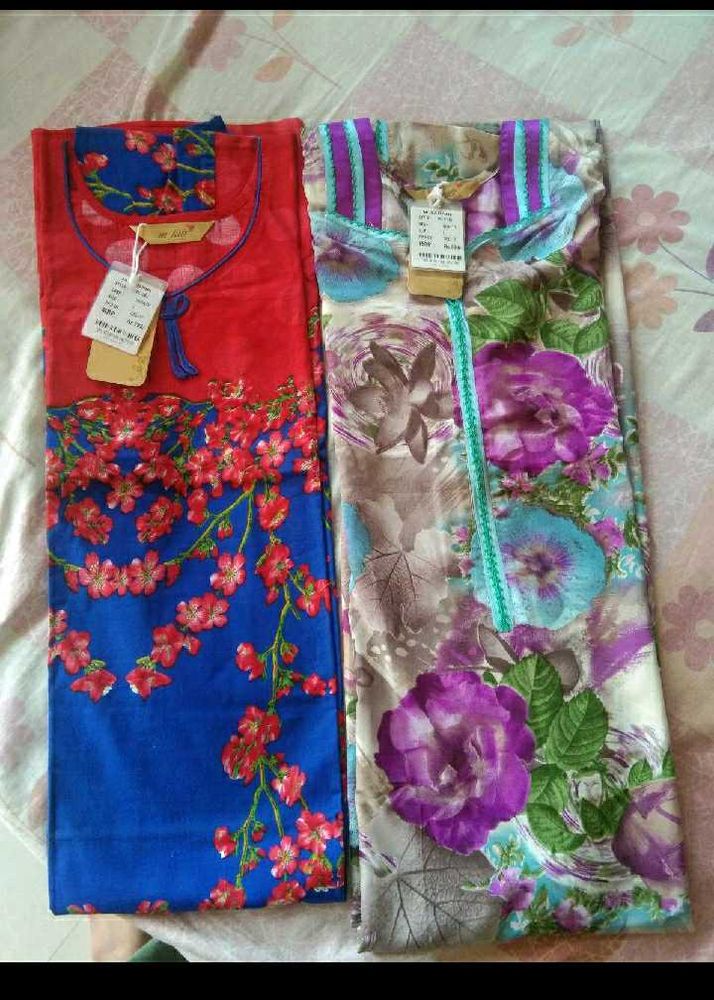 2 Brand New Full Length Nighty