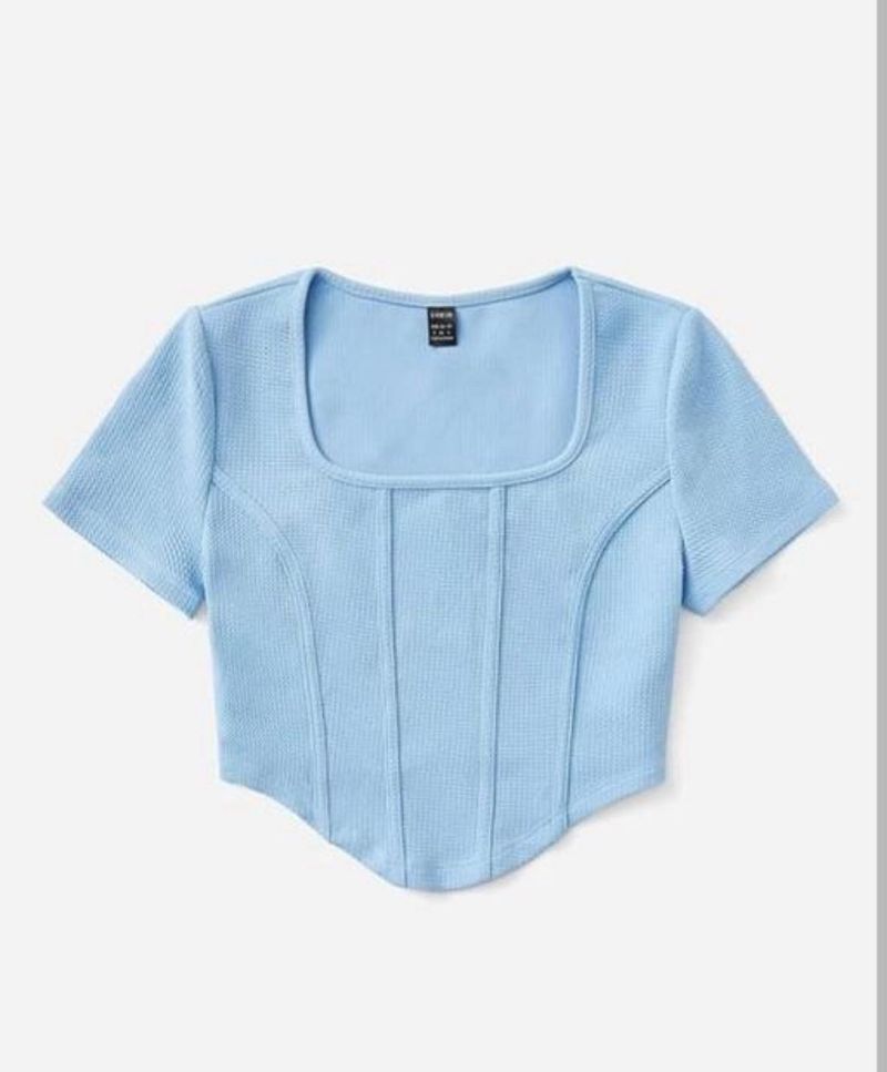 Y2K Shein Corset Crop Top